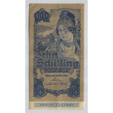 AUSTRIA 1945 BILLETTE DE 10 SHILLINGS